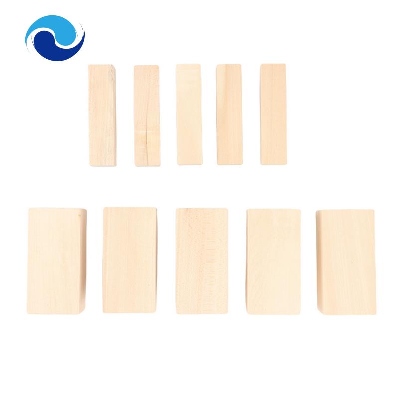 Set 10 Khối Gỗ Basswood Dành Cho Người Mới Bắt Đầu 5L+5S