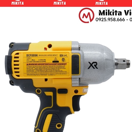Máy siết bulong Dewalt DCF899 lực siết lớn 880Nm - Mới nhất