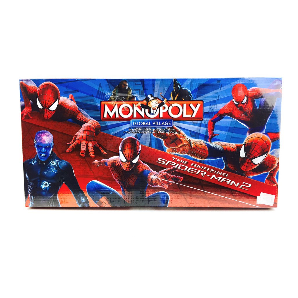 TRÒ CHƠI MONOPOLY SPIDER MAN - CỜ TỶ PHÚ PHIÊN BẢN NGƯỜI NHỆN