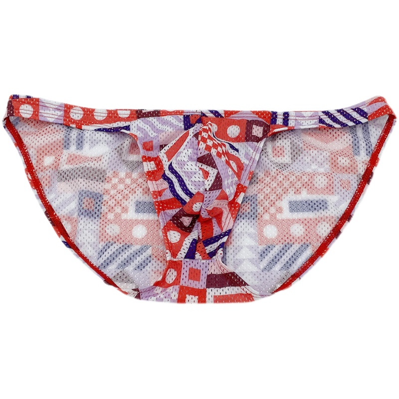 Quần Bơi Lưới Tam Giác Lưng Thấp Không Dây Màu Đen G001 Cho Nam | BigBuy360 - bigbuy360.vn