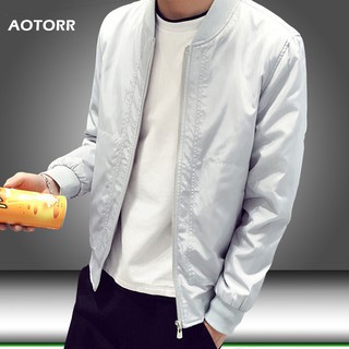 Ready Stock Macheda Men Casual Baseball Bomber Jacket Spring New Men’S Slim Fit Fashion Jackets Street Sportswear Outerwear Male Motorcycle Coat 4Xl Party Clothing