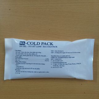 Đá Khô - Đá Gel - Túi Giữ Nhiệt kích thước 9x18x1 cm trọng lượng 150gram