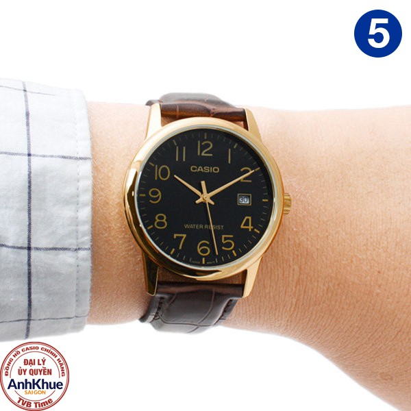 Đồng hồ nam Casio Standard chính hãng Anh Khuê MTP-V002 Series (37mm)