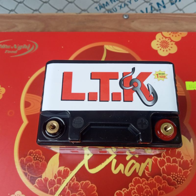 Ắc quy pin lithium 12.8v 5ah 220cca khởi động e pkl