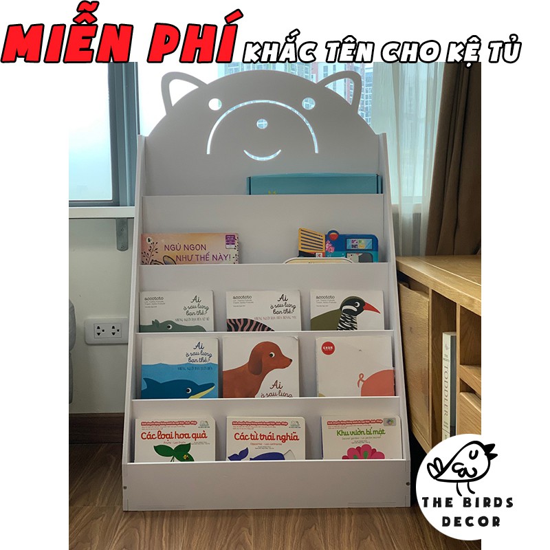 Kệ sách gấu Ms 012 kích thước 96*60*40 cm dành cho bé giá rẻ | BigBuy360 - bigbuy360.vn