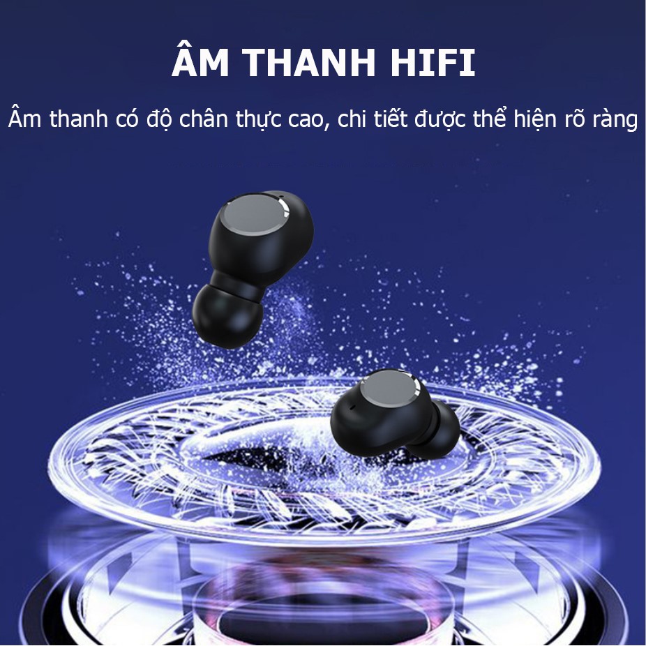 Tai nghe bluetooth JS2 âm thanh HiFi chất lượng cao, chi tiết rõ ràng, tương thích rộng rãi với nhiều điện thoại