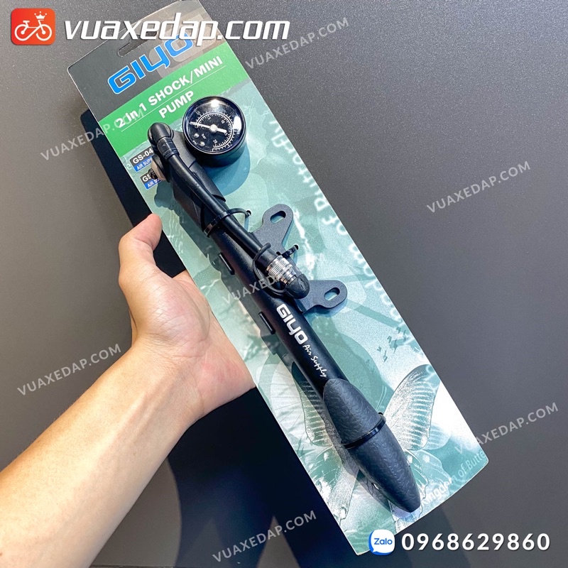 Bơm Phuộc và Bơm lốp xe đạp Giyo GS41P