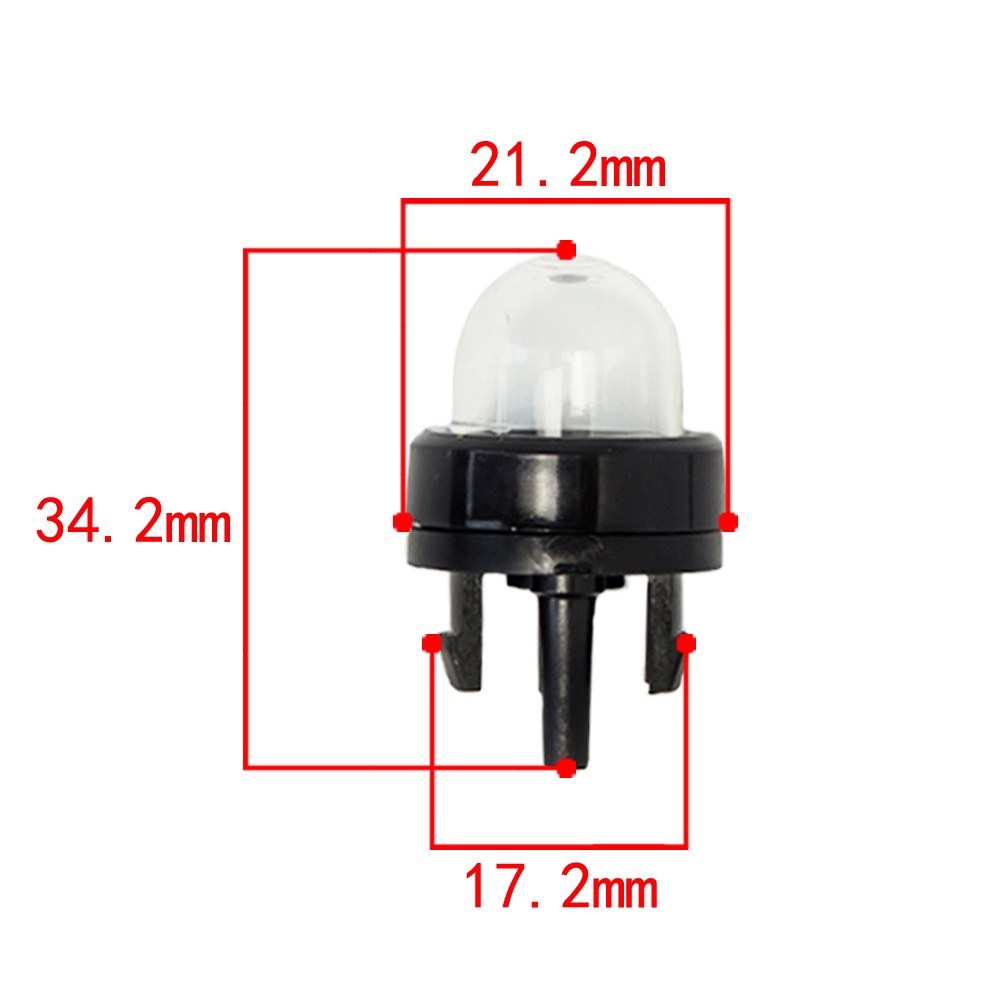 Bơm nhiên liệu bóng đèn mồi hậu mãi chất lượng cao mới cho STIHL Mới bắt đầu lắp ráp bóng đèn mồi cho máy cưa xích Pouland Homelite Sears Craftsman máy thổi khí rửa áp lực Weed Whackers và xén