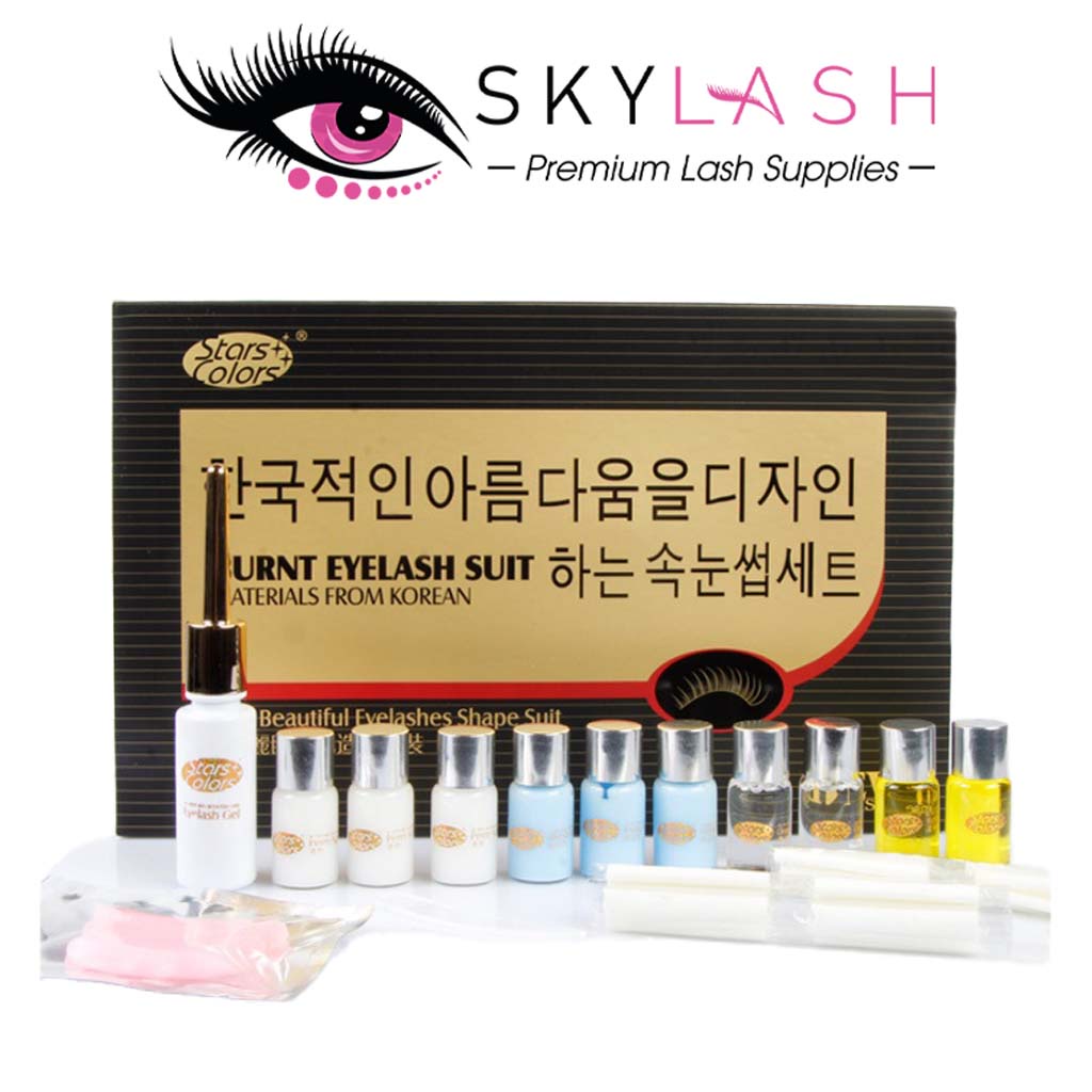Bộ uốn mi 3d-6d Đen chính hãng- dụng cụ nối mi_SKYLASH