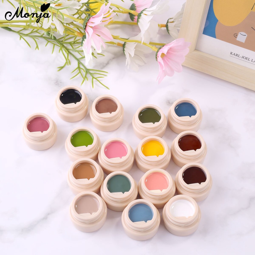Gel sơn móng tay 16 màu sắc tùy chọn<br>