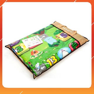 Thảm Maboshi Hai Mặt Nhiều Kích Thước, Thảm xốp cho bé Hai Mặt, Tấm Lót Sàn Chống Trơn Trượt