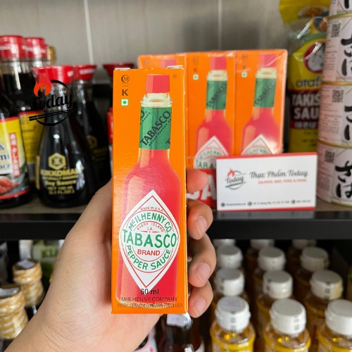 Tương ớt Tabasco sauce chai thủy tinh 60ML [HÀNG MỸ]