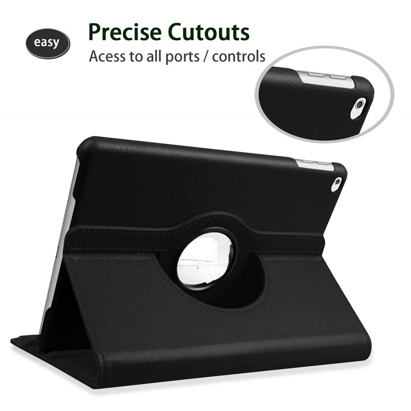 Bao Da Máy Tính Bảng Thông Minh Xoay Cho iPad Pro 11/10.5/9.7 iPad Air 4/3/2 iPad 10.2/9.7 Mini6 10.2 7th 8th 9th mini 3/4/5
