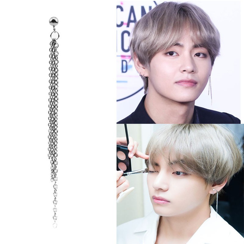 Khuyên V BTS sợi xích TATA 2018 1 chiếc - Sẵn hàng
