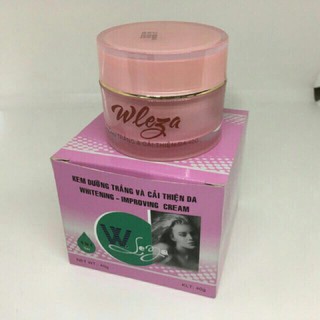 Kem Wleza dưỡng Trắng Da Cải Thiện Da Ban Ngày 40g
