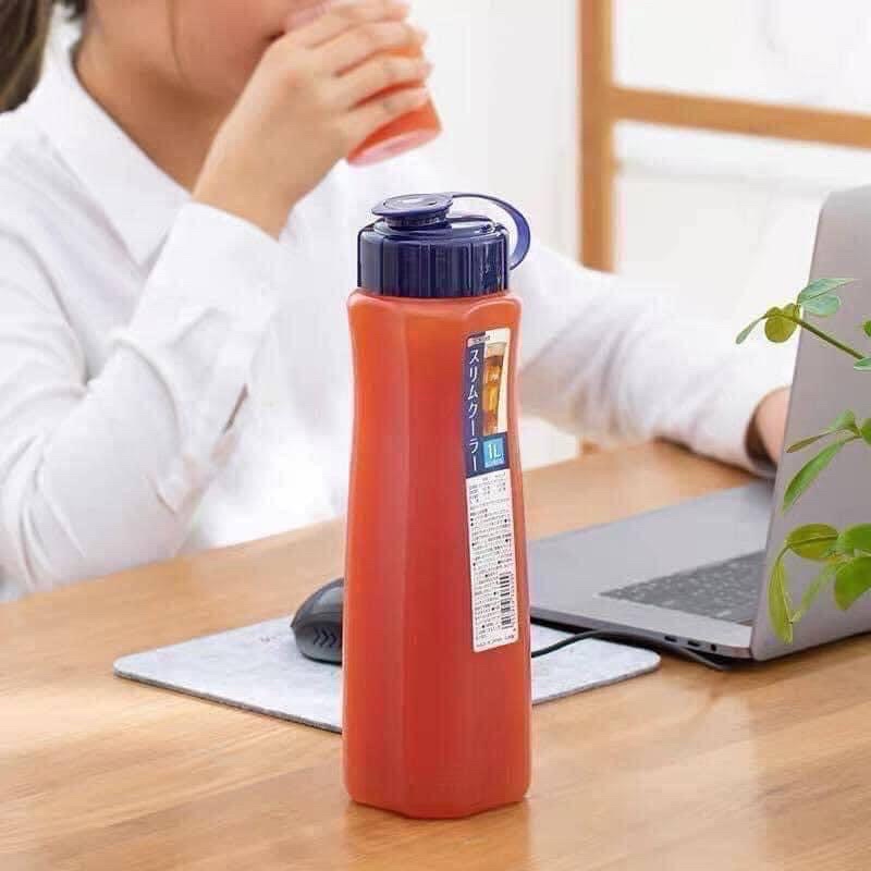 Bình đựng nước nhựa chịu nhiệt 1L, 2L Nakaya hàng nội địa Nhật Bản