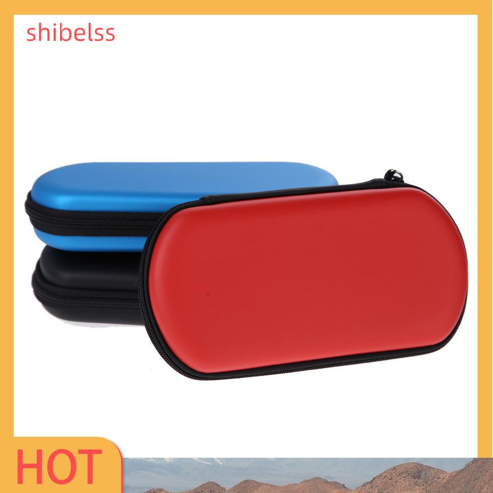 （ʚshibelss）Hard Travel Pouch EVA Case Carrying Bag with Strap for Sony PS Vita PSV
