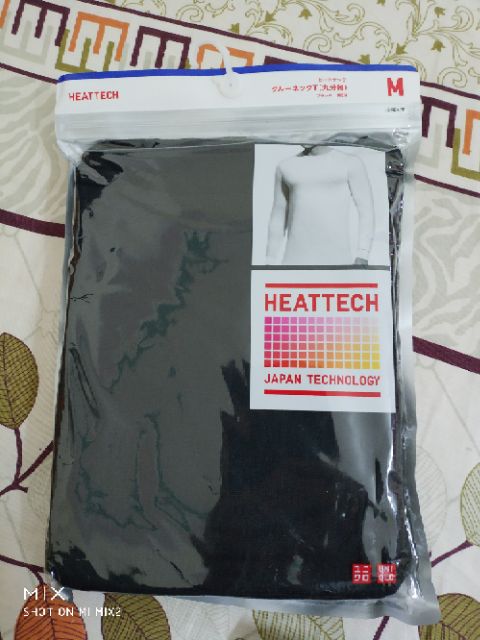 Áo giữ nhiệt Uniqlo Heattech hàng xách tay Nhật (size S đến L)