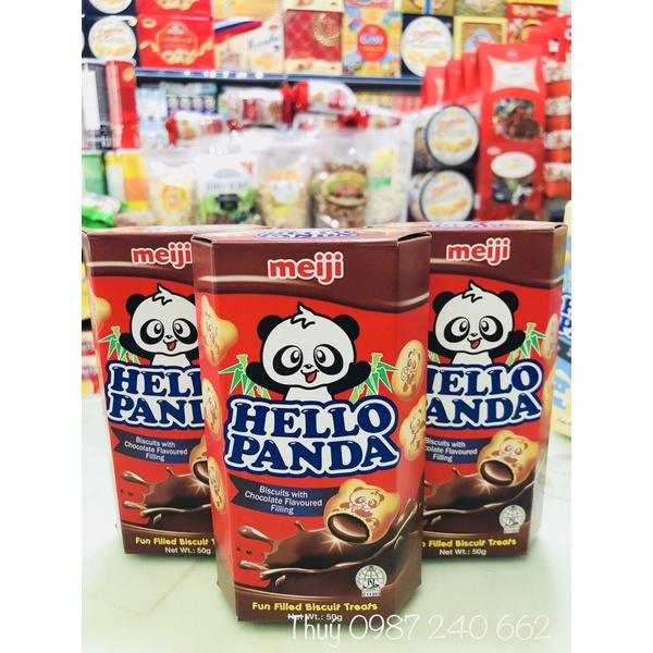 Bánh Hello Panda nhân kem socola 50g