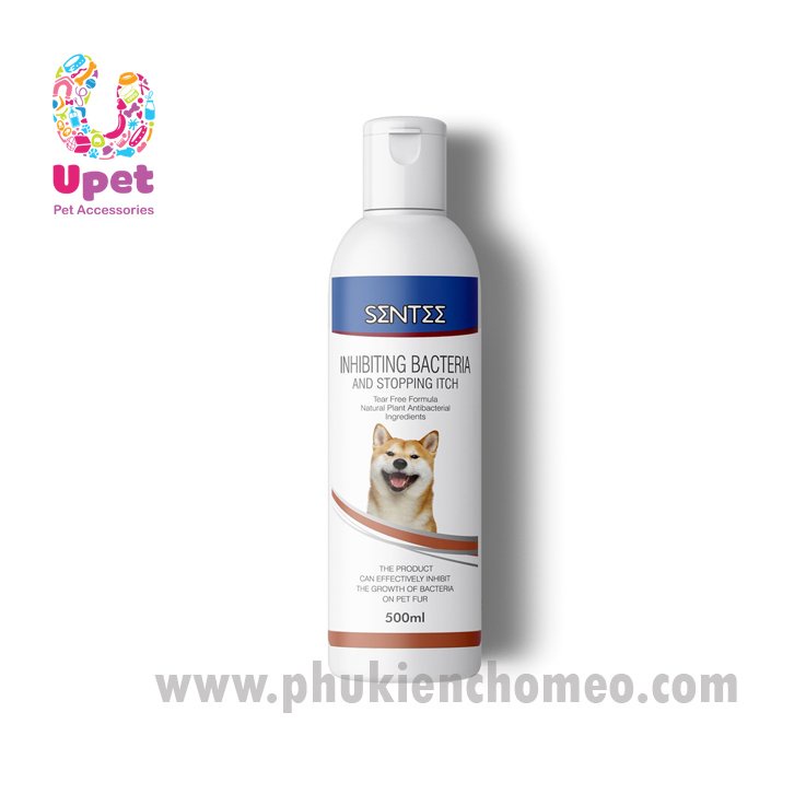 Sữa tắm/ Dầu tắm SENTEE 500ml dành cho chó mèo nhiều công dụng giúp thú cưng có một bộ da lông khỏe mạnh bền màu chắc kh