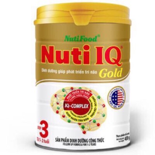 Sữa nuti iq gold step 3 900g date:2021