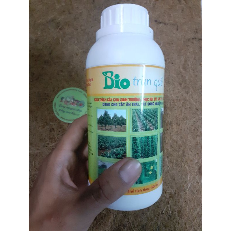 Dịch Trùn Quế  Bio 01 Dưỡng Cây Con, Phục Hồi Cây Sau Thu Hoạch tt Công Nghệ Sinh Học Chai 500ml