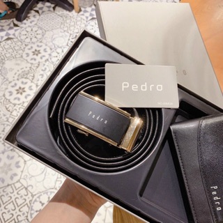 Combo thắt lưng và ví nam pedro full box