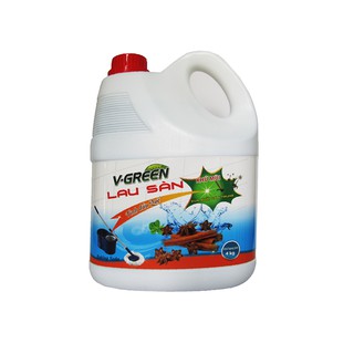 Combo nước rửa bát quế và lau sàn quế hữu cơ V-Green