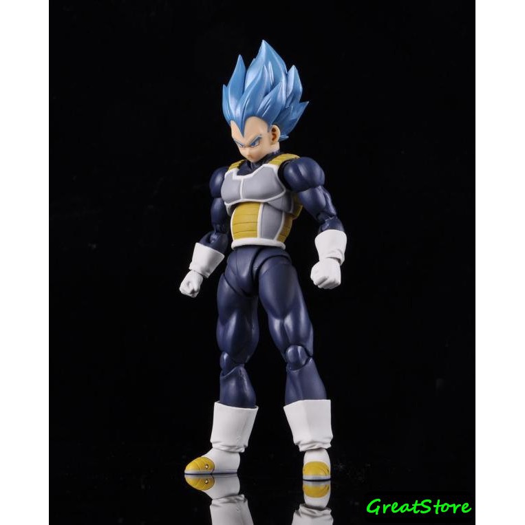 ( CHẤT, HÀNG CÓ SẴN ) MÔ HÌNH NHÂN VẬT VEGETA SUPER SAIYAN BLUE DRAGON BALL Z SHF CỬ ĐỘNG ĐƯỢC