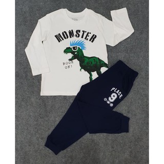 Bộ Place bé trai tay dài size 5T