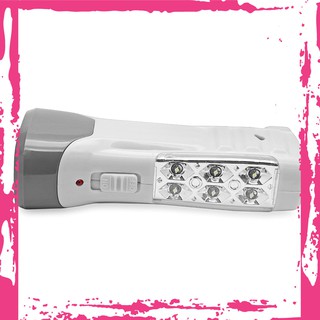 Đèn pin sạc led nhựa abs bền chiếu xa 20m.