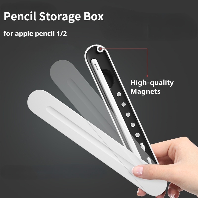 Hộp Đựng Bút Cảm Ứng Từ Tính Cho Apple Pencil 1/2
