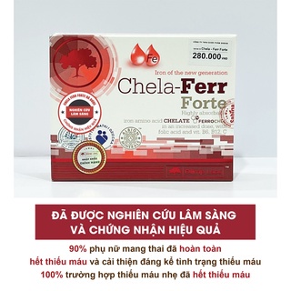 [Chính hãng SABINA] Cherla Ferr Forte - Sắt cho bà bầu - Có hóa đơn chứng từ đầy đủ.