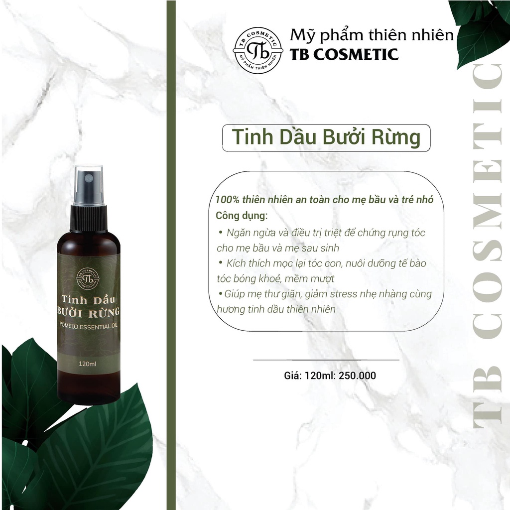 Tinh dầu bưởi rừng TB Comestic