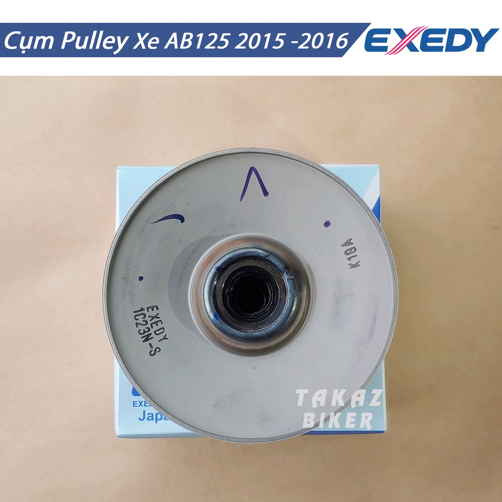 [ EXEDY Air blade125 - LEAD - PCX ] Bộ Pulley EXEDY Nồi Sau Xe Airblade 125 - LEAD 125 - PCX