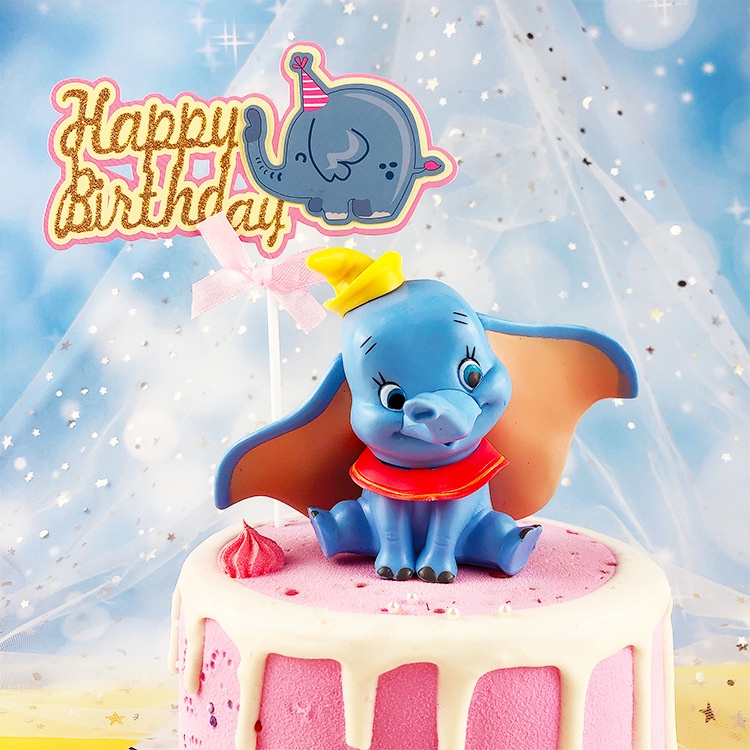 Mô Hình Đồ Chơi Nhân Vật Hoạt Hình Disney Mickey Minnie Pikachu Dumbo Trang Trí Bánh Sinh Nhật Cho Trẻ Em