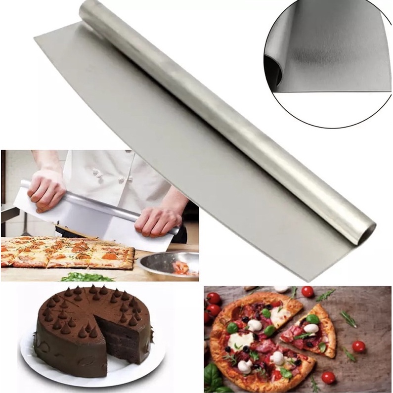 Dug cụ cắt pizza , kẹo nougat inox