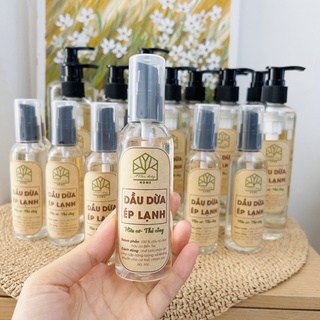 Dầu dừa ép lạnh hữu cơ nguyên chất 100ml