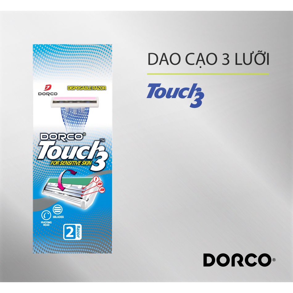 Dao cạo 3 lưỡi DORCO TP 900