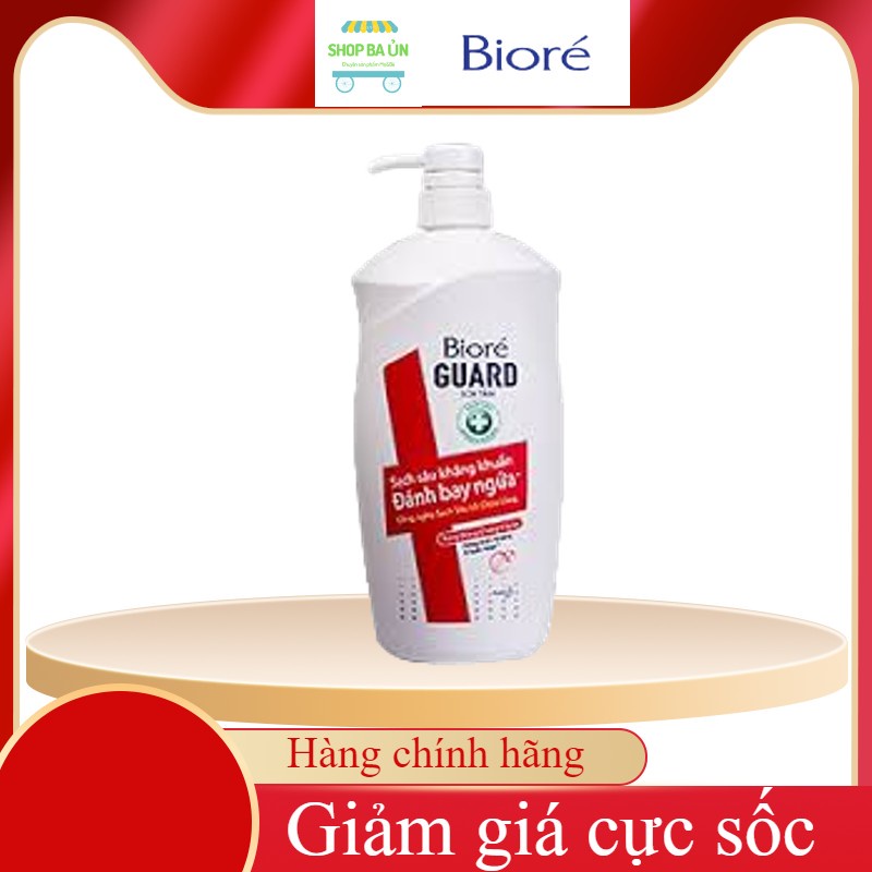 Bioré GUARD- Sữa tắm kháng khuẩn mát lạnh sảng khoái 800g