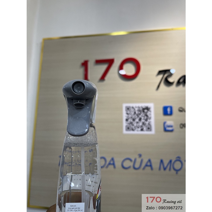 Chai Xịt vệ sinh Nội Thất -  SONAX INTERIOR CLEANER LIMPIA TAPICES Dung Tích 500 ML Hàng Chính Hãng Đức .
