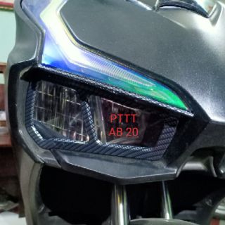 ỐP ĐÈN TRƯỚC AIR BLADE 2020-2021 CARBON