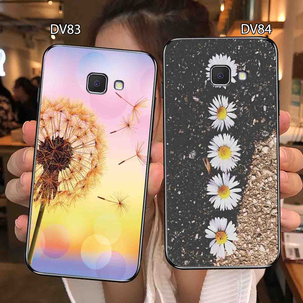 ỐP lưng điện thoại cho SAMSSUNG J7 PRIME , J5 PRIME , J4 CORE - J4 PLUS  chất liệu UV  in hình HOA