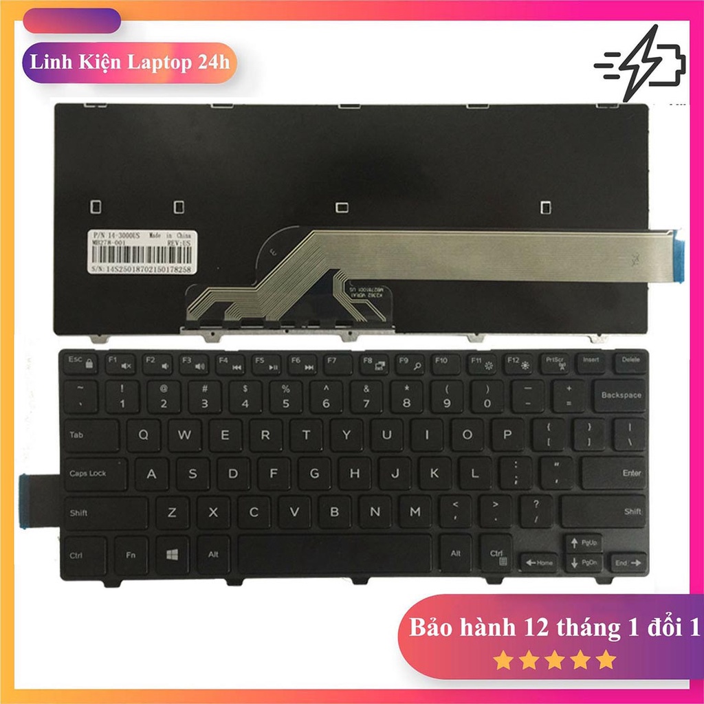 Bàn Phím Laptop Dell Inspiron 14-3441 3442 3443 3445 3446 3451 3452 3458 3459 3446 3448 3462 3465 3467 3468 3473 3476