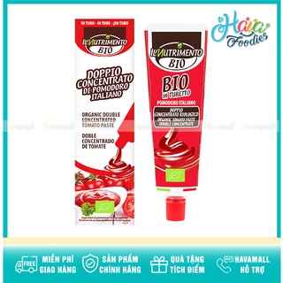 Sốt cà chua cô đặc hữu cơ il nutrimento 170gr
