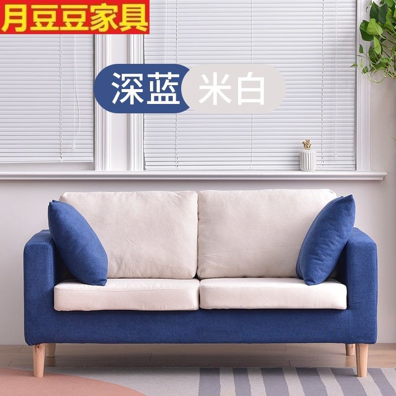 Sofa Bắc Âu phòng khách đôi giá rẻ nhỏ căn hộ hiện đại tối giản quần áo Cửa hàng, ngủ, nữ