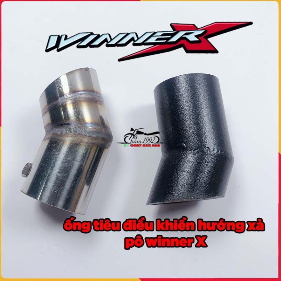 ★ Chụp pô RSX Malaysia, Winner X, Sơn tĩnh điện và iNox, Chụp ống xả (Mẫu 2021) ★