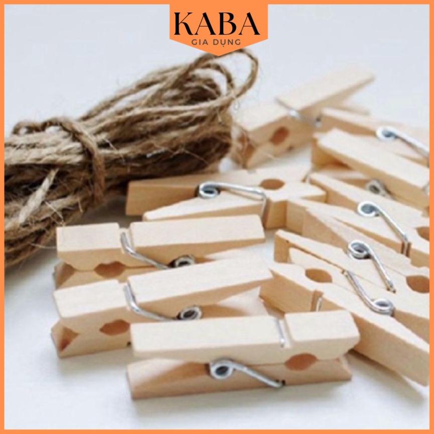 kẹp gỗ treo ảnh nhỏ gọn tiện lợi KABA