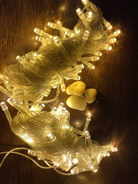 BỘ 2 DÂY ĐÈN LED 8M 50 BÓNG ĐOM ĐÓM VÀNG NẮNG KHÔNG CHỚP XÀI ĐIỆN | BigBuy360 - bigbuy360.vn