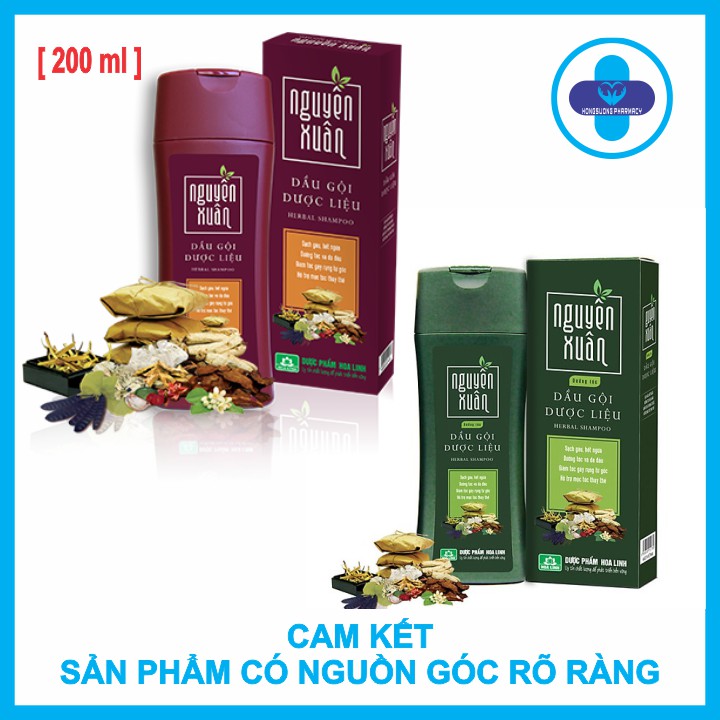 Dầu gội dược liệu Nguyên Xuân chai 200ml